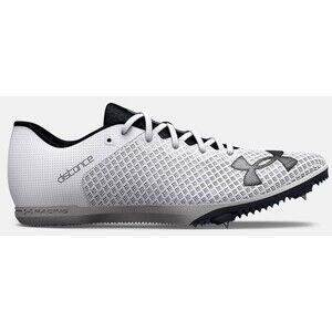 Under Armour Womens 12.5 Mens Size 11 Track Shoes White Kick Distance Running 4